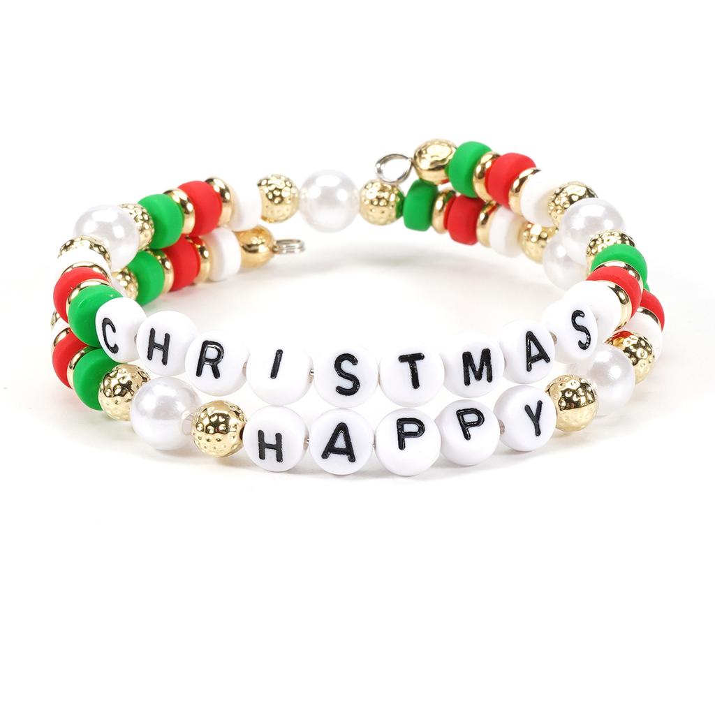 JYL TS Bracelet Bohemian Christmas  Bell Beads Ignites Joy