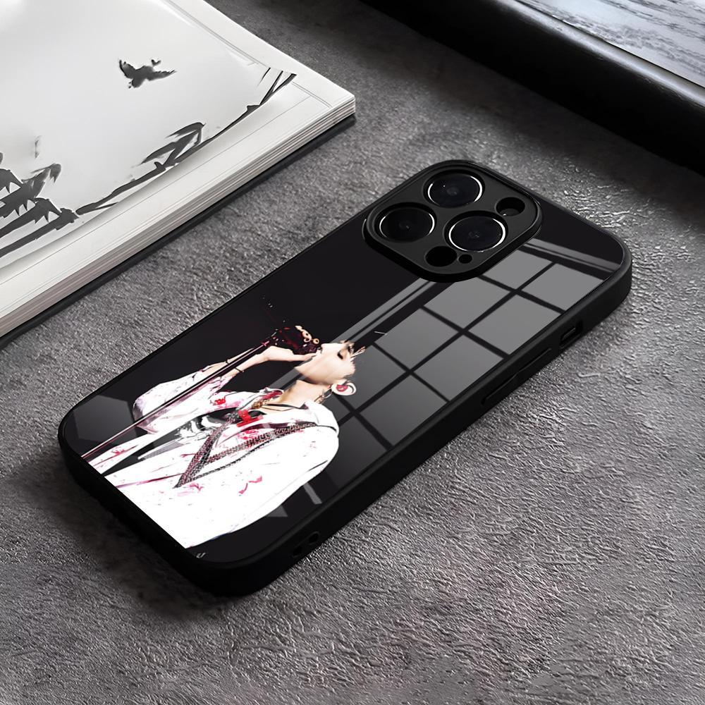 Hot Singer G-Dragon-S Music 2025 Phone Case For IPhone 15 Pro Max 12 16 14 Plus 11 13 Pro X XR XS 7 8 Plus SE Glass Back Cover iPhone12