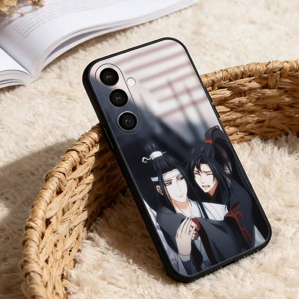 Anime M-Mo Dao Zu Shi Wangxian Phone Case For Samsung Galaxy A20,21s,22,31,32,52,53,72,73,80,91 Soft Black Shell