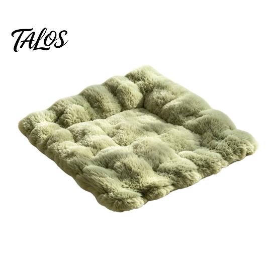 Non-slip Pet Bed for Floors Faux Fur Mat, Soft Warm Cat Sleeping Pad with Bottom, Anti-slip Mat Puppy Self-Warming Fuzzy Cozy Dogs Cats, Machine