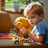YoXinKau Construction Vehicle Toy, Alloy Construction Vehicle with Light and Sound Effects, Perfect for Indoor Play, Sand Play, Birthdays, Christmas,
