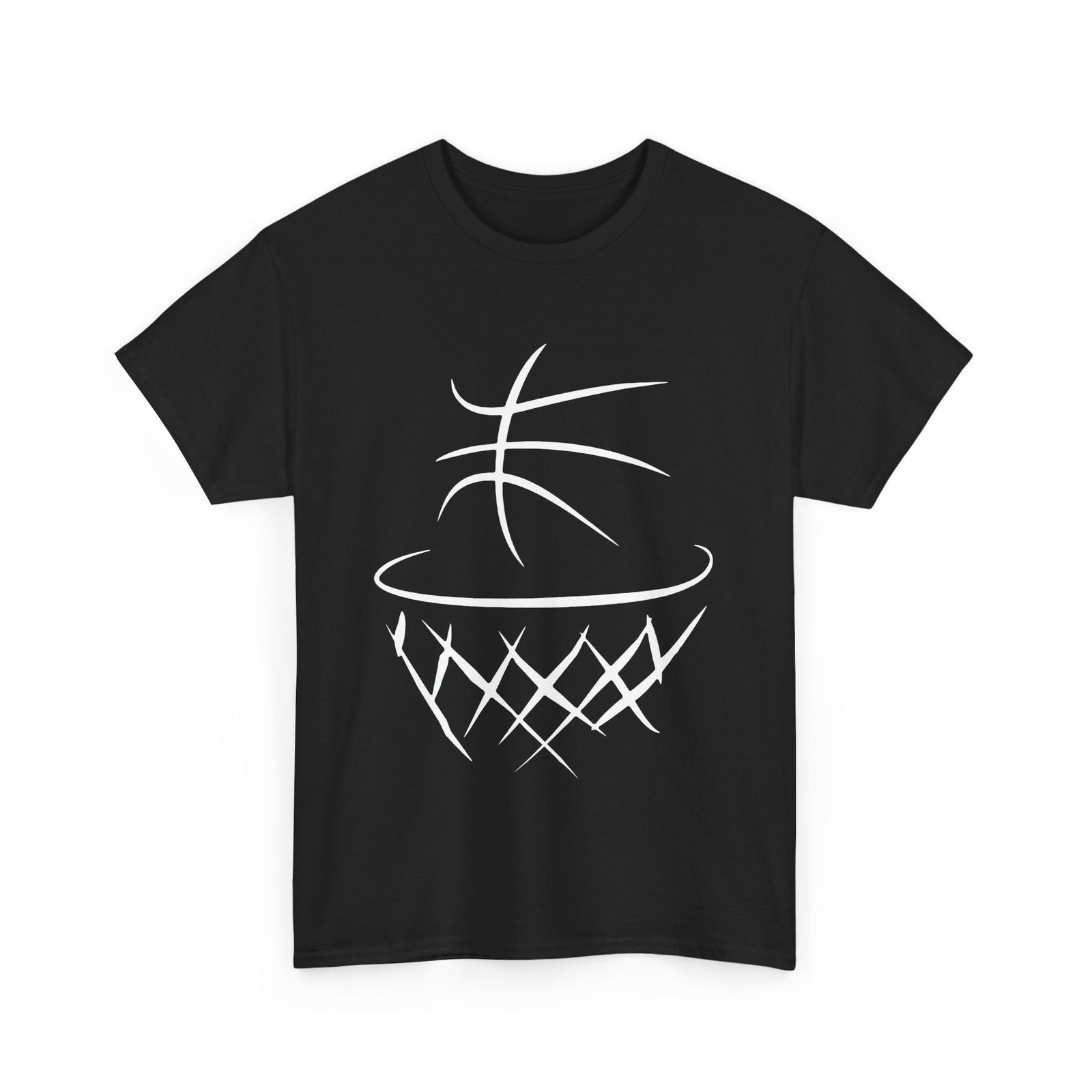 Basketball T-shirt, Sports Lovers Basketball Player Fans Shirt XXL