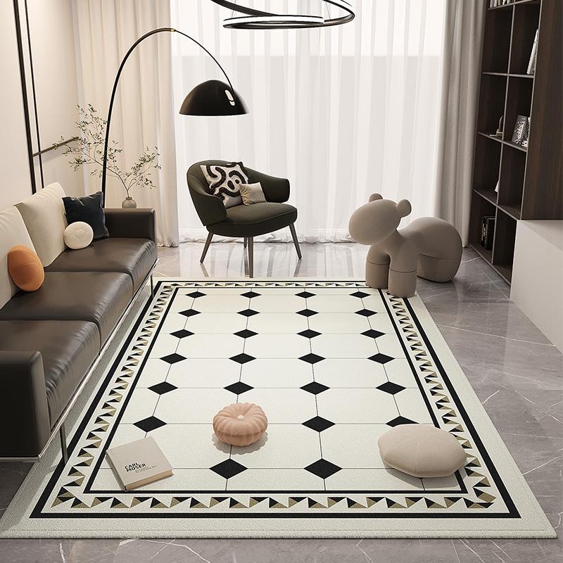 Modern Style Bedroom Decor Large Carpet Light Luxury Carpets for Living Room Waterproof Lounge Soft Floor Mat Home Anti-slip Rug