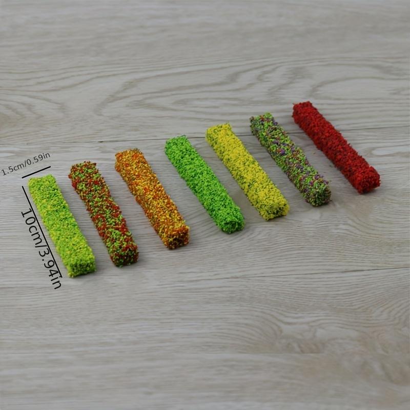 Miniature Shrub Strips Static Shrub Vegetation Groups Bush Model Static Scenery Model Aritificial Plants For DIY Building Model