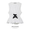 Jnleaog Autumn New Women's Clothing Fashion Style Stylish Bowknot Decoration Texture Tops 5067170