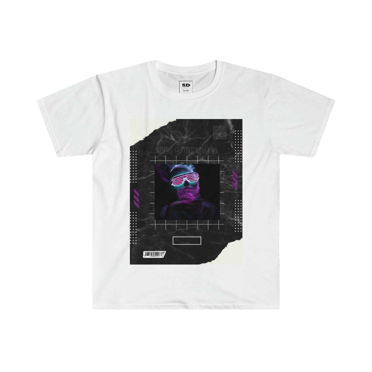 Neon Graphic Streetstyle Unisex Softstyle T-shirt S