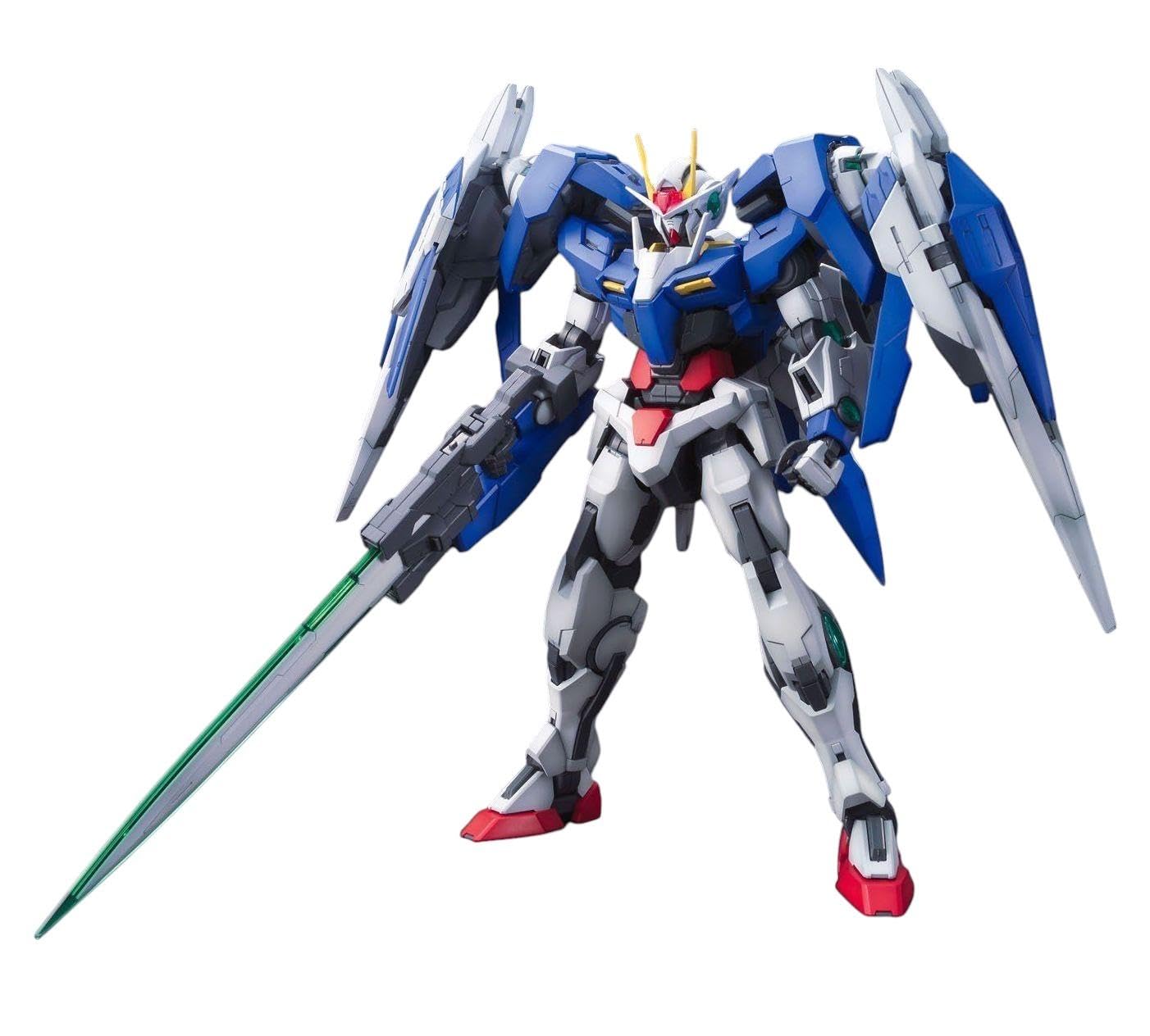 

MG Mobile Suit Gundam 00 Double O Raiser Scale Plastic Model Kit 166707 [Double O] 1/100 Pre-Colored зелёный