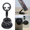 360 Rotating Aluminum Alloy Phone Holder Rack Support Suction Car Mount Magnetic Attachment For Stable Device Positioning