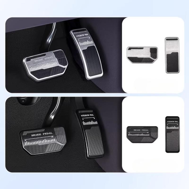 For Leapmotor B10 Car Accelerator Brake Pedal Non Slip Protective Cover Aluminum Alloy Interior Modification Accessories