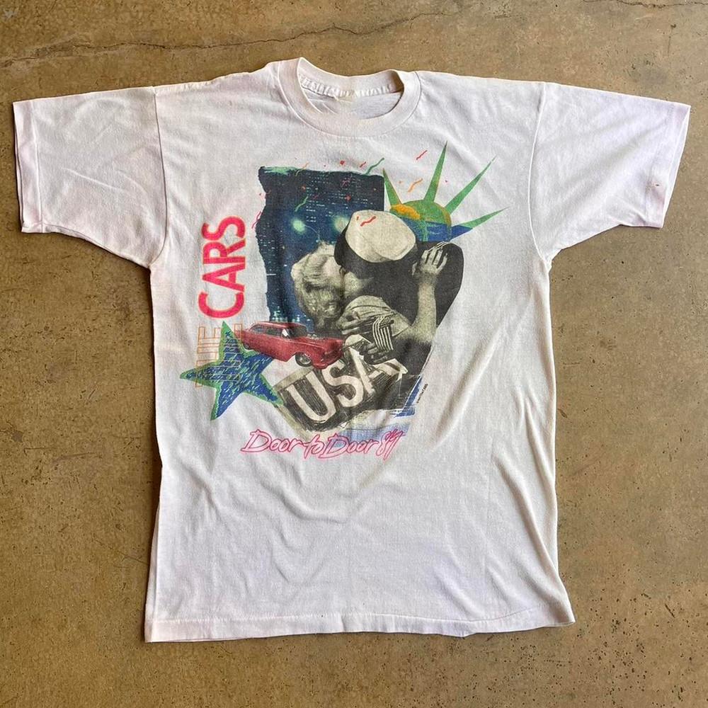 

The Cars Band Door To Door Album Tee Unisex T-shirt Full Size S To 5XL QX698 Unisex T-Shirt M