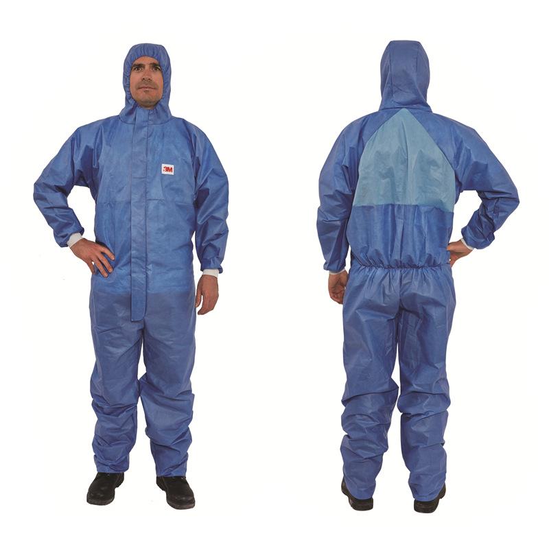 3M 4532+ Strålningsresistent blå skyddsdräkt för kemikalier och damm