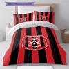 Hapoel Jerusalem Pattern Bedding Set Quilt Cover Pillowcase Home Decor Gift (1 * duvet cover + 2 * pillowcase, without core)