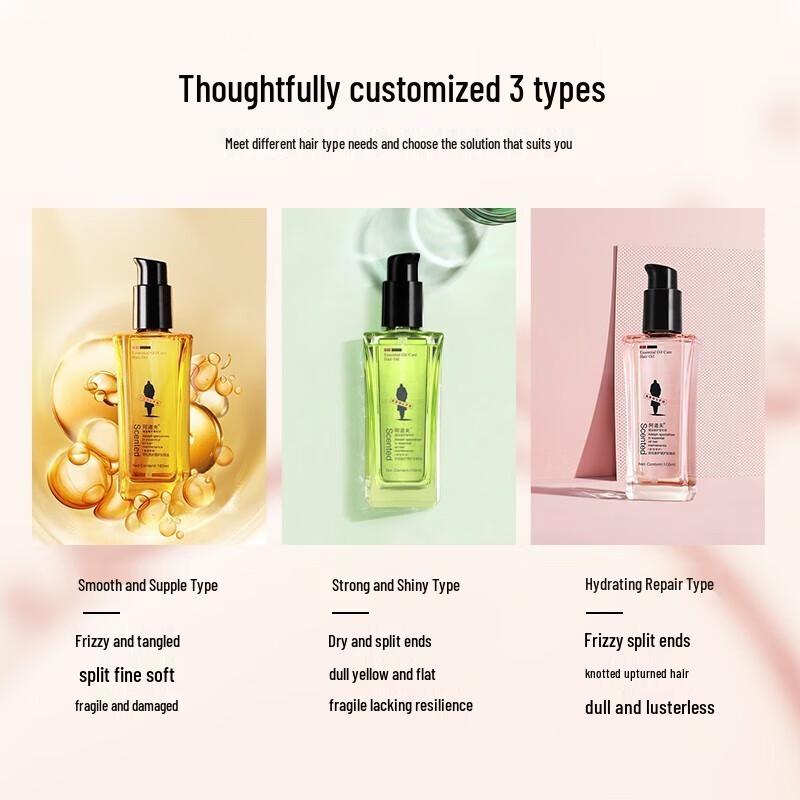 Adolph Glättendes Haar Reparatur Ätherisches Öl 3er-Pack