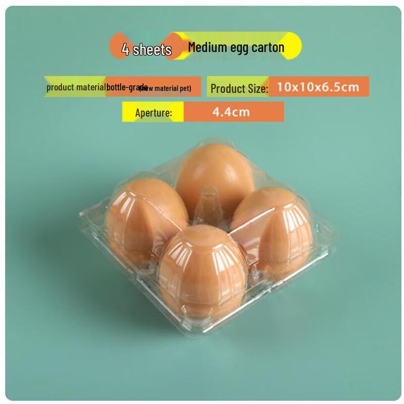 Disposable Transparent Egg Cartons