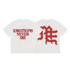 2026 New Highquality And Versatile Americanstyle Trendy Beaded Letter Summer High Street Loose Retro T Shirt