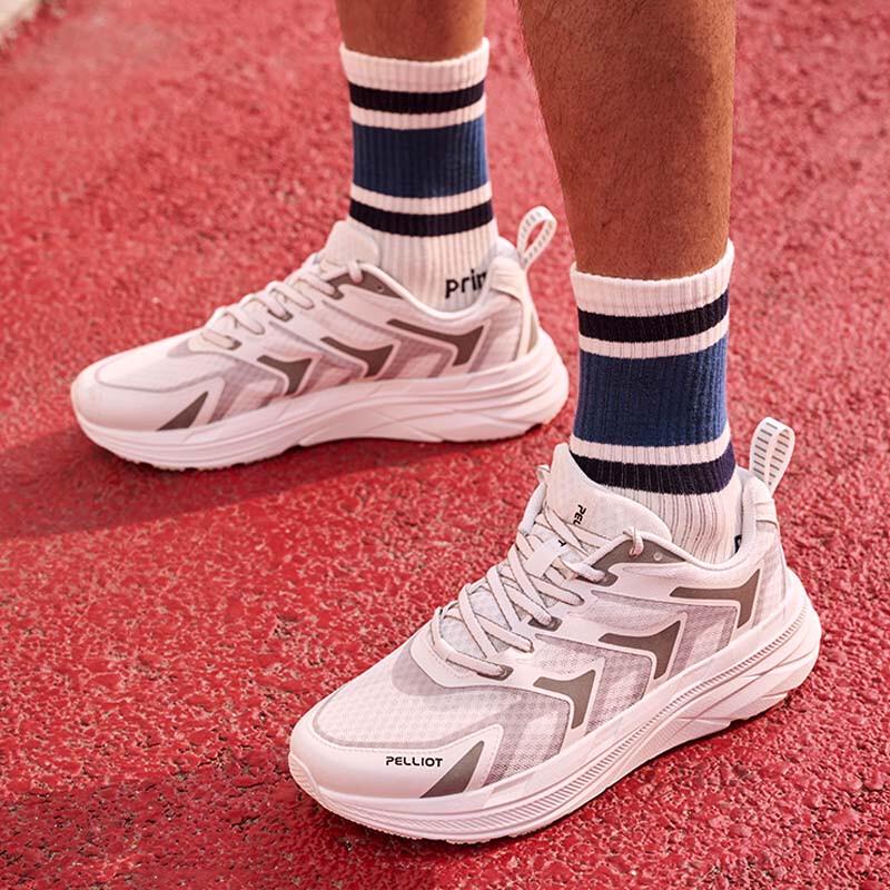 Pelliot Men s Mesh Breathable Cushioning Running Shoes 40