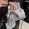 High-end Foreign Style Small Bag Women's Summer 2025 New Fashion Niche Messenger Bag Women's Portable Boston Bag