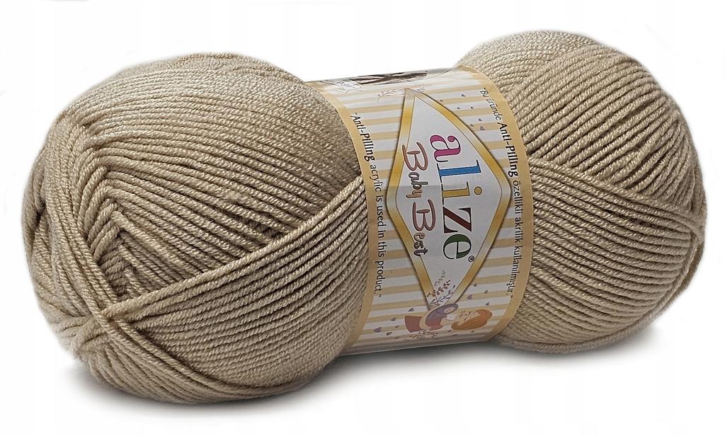 Alize baby best soft and delicate cool beige yarn 256