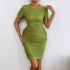 Summer Women's Fashion Casual Sexy Priority Straps Skinny Buttocks Dress Women