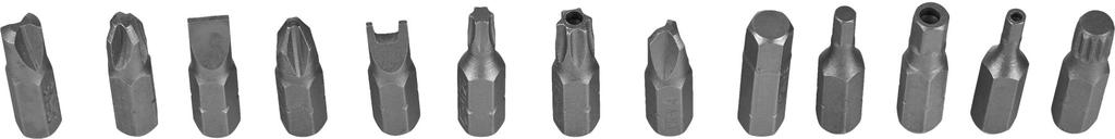 TORX bit/bit set 100 pcs KD10264
