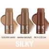 LANGMANNI 3 Colors Contour Stick, Multi-use Facial Stereo Highlight Makeup Cosmetic