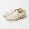 Low Heel Flat Made In 131024100013 [Diana] Shoes, Japan, White, Ivory, 24.5cm,