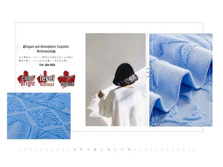 All-Cotton Old-Fashioned Quilted Towel Blanket for Adults - Lightweight Summer Air Conditioning or Nap Blanket