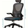 Home office chair, gaming chair, equipped with adjustable headrest, lumbar support, and reversible armrests - load capacity 85kg