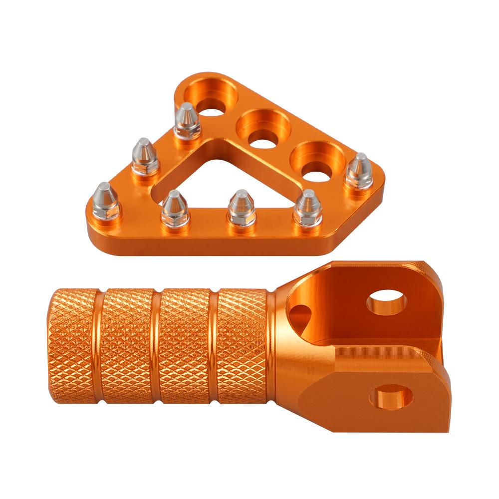 NICECNC Für KTM EXC 300 EXC 250 EXCF 350 EXC 450 SX 125 SXF 250 SXF 450 XCW XCF 2004-2015 Bremspedal Trittplatte Schalthebel Spitze