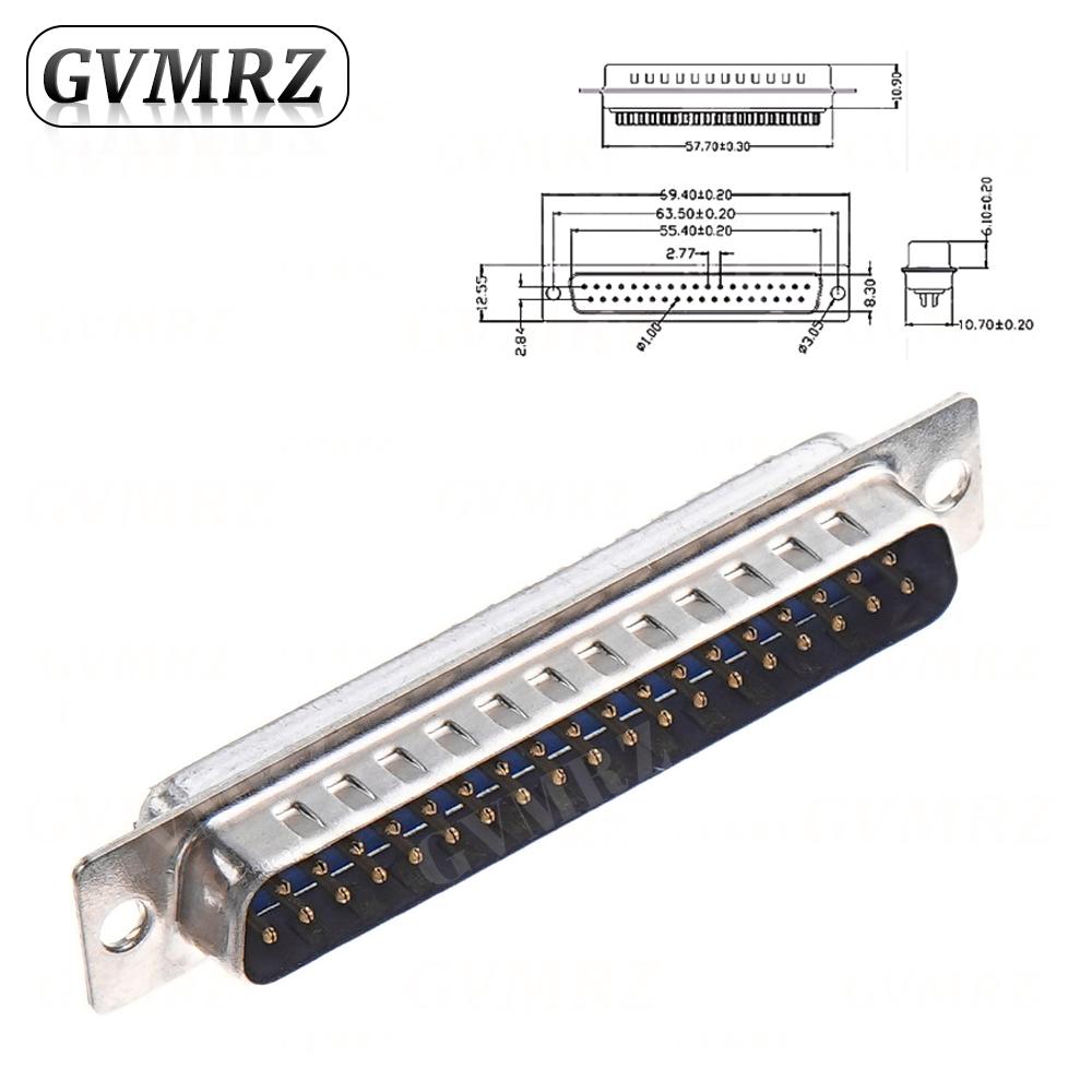 5PCS RS232 DB9 DB15 DB25 DB37 Connector Serial VGA Male Female Solder Type Plug D-SUB Male Plug Socket Connector