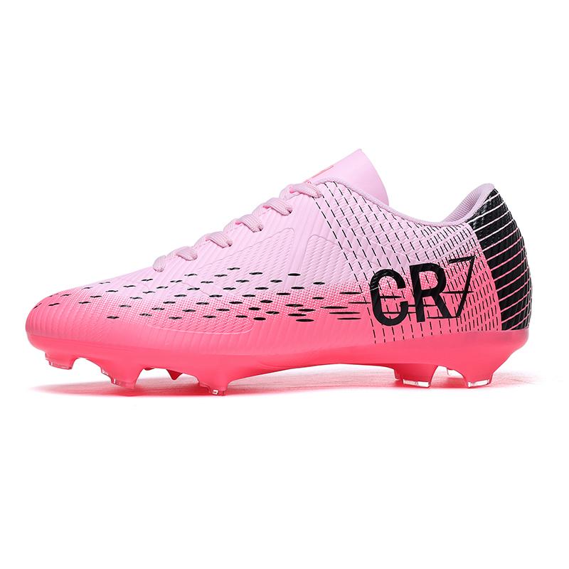 New Men Professional Football Boots Soccer Shoes Ultralight Breathable Unisex Match Training Grass Cleats Indoor Futsal Non-Slip