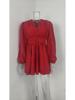 2026 Spring Elegant French V-Neck Waist-Cinched Dress for Women