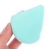 12Pcs Triangle Velvet Powder Puffs Mini Finger Puffs Washable Blend Cosmetic Accessories For Girls Women