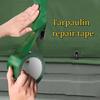 Waterproof PE/PVC Tarpaulin Repair Tape Rainproof Cloth Adhesive Tape Outdoor Awning Tape Gummed Tape Film Parts