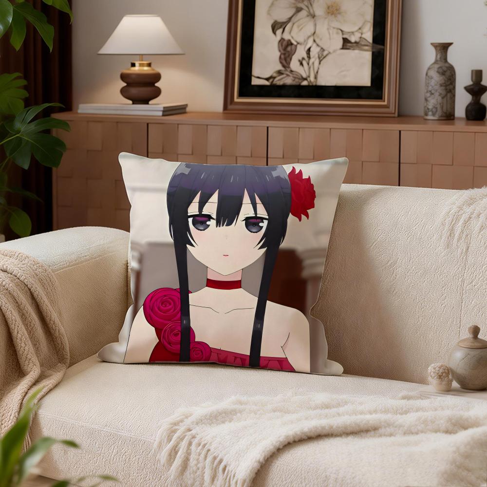 Fantasy Villainess Level 99 Cushion Cover Cushion Cover Set 4Pcs 50X50 45X45 40X40 Pillowcase Decorative Sofa Home Decor