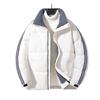 Padded-on Men's New Winter Feather Cotton-padded Clothes Couple Bread Cotton-padded Jackets Light and Thickened Winter Jackets