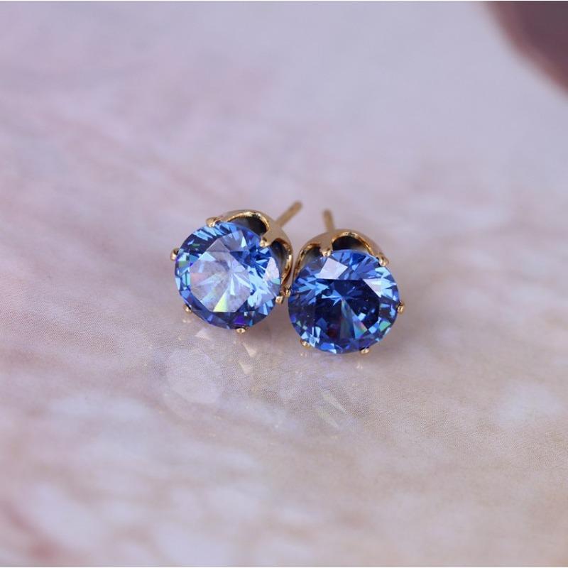 תכשיטי אופנה לנשים אלגנטיים מעוקב Zirconia CZ עגילי אוזן צמודים מתנת חתונה
