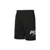 Moderne sportslogo trykk shorts herre underdeler svart 846005-01