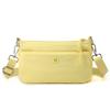 Women's Bag Solid Color Shoulder Bag Multi-Compartment Crossbody Bag
