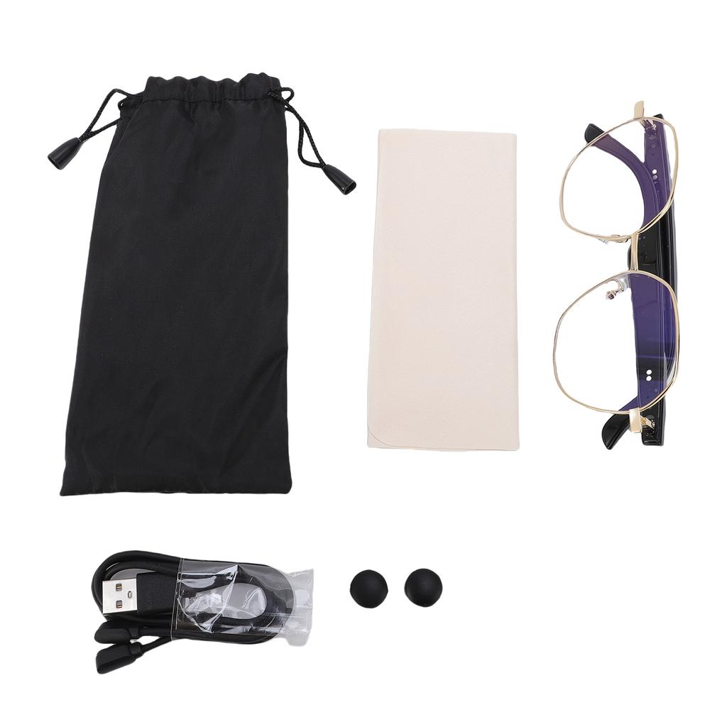 Smart Glasses Polarized 100+ Languages AI Real Time Translation for Social Travel Listening to Music