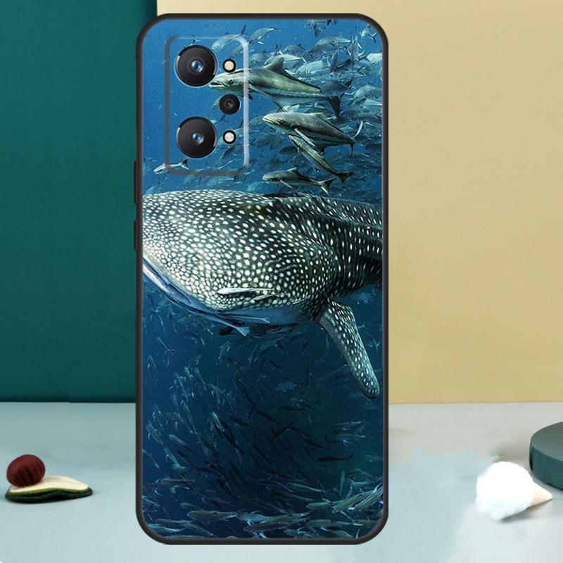 Ocean Whale Shark Animal For OPPO Realme C33 C55 C35 C31 C30 C21Y C25 C11 C15 GT Neo 5 3T 2T 8 9 10 11 Pro Plus Case