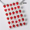 1 piece5D Cute Fruit Jelly Nail Stickers Red and Green Apple High Quality Nail Stickers New Embossed Nail Art Decoration Sticker