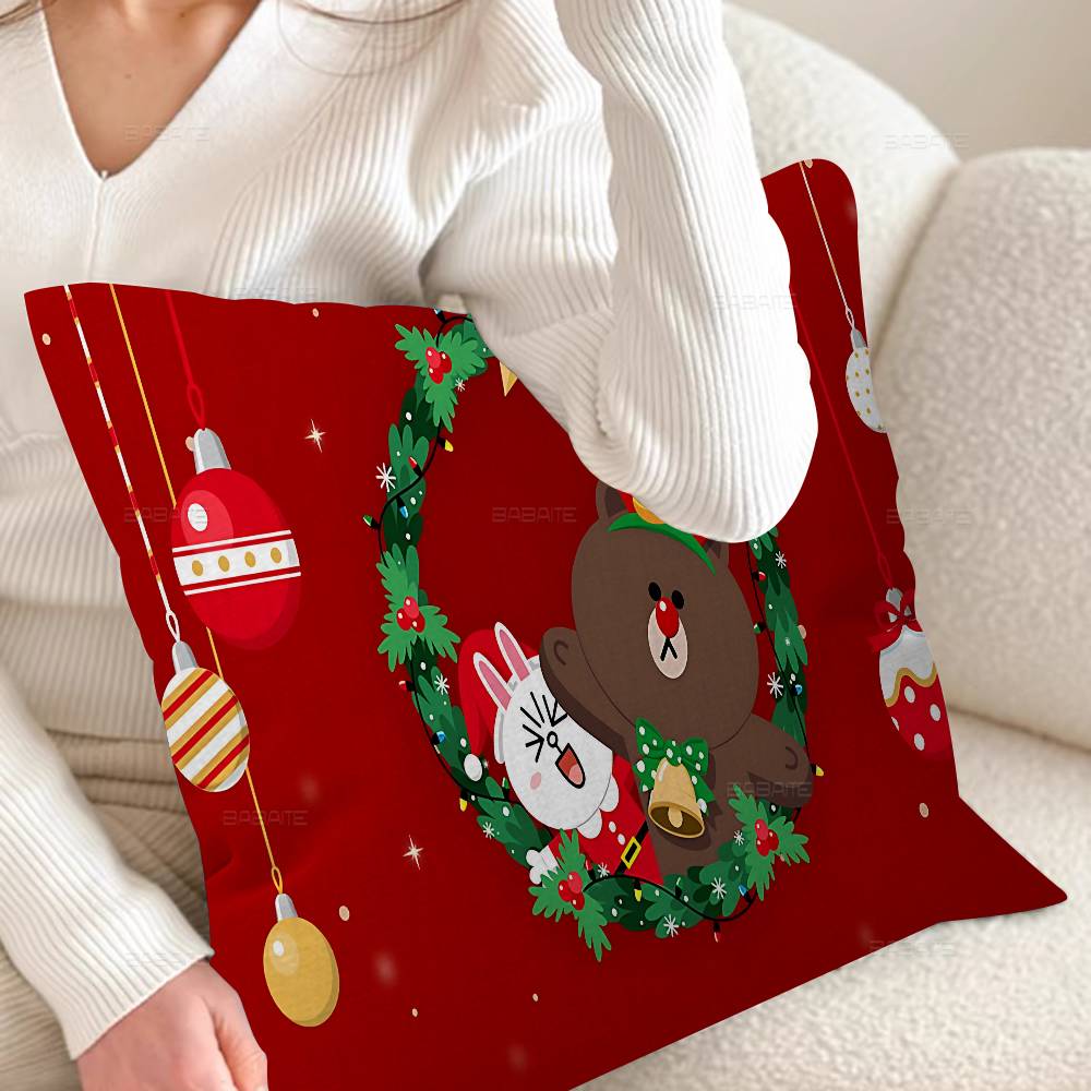 L-LINEF R-RIENDS Cushion Cover Decorative Pillow Sofa Home Decor case pillow cases