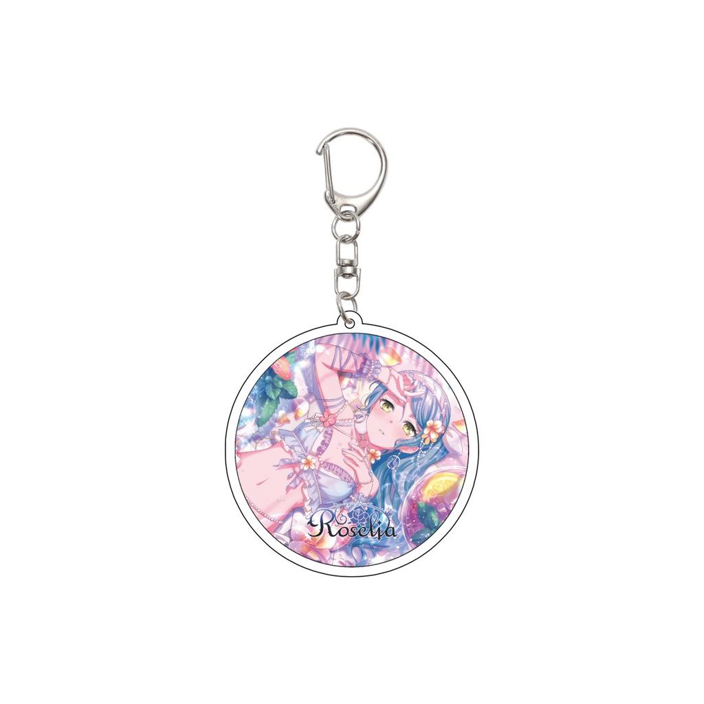 55MM Anime BanG Dream It's MyGO Keychain Takamatsu Tomori/Anon Chihaya/Rāna Kaname Key Chain Acrylic Model Plate Christmas Gifts