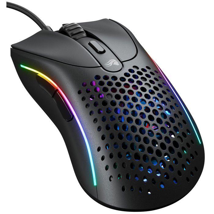 Souris de Jeu Filaire - GLORIOUS - Model D 2 - Ergonomique - 58 g - Capteur 26000 DPI