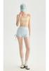 Women's High-Waisted Butt-Lift Yoga Shorts, Nude Feel, Three-Quarter Length