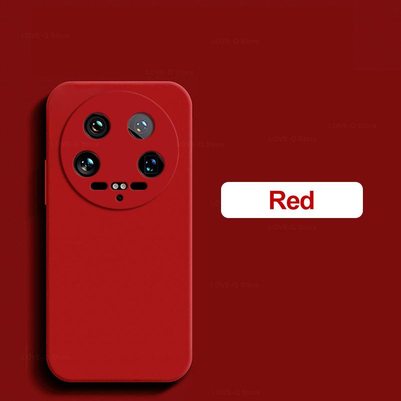 For For Xiaomi 14 Ultra Liquid Silicone Phone Case For Xiaomi Mi 14 Mi14 Ultra Mi14Ultra Cases Shockproof Protective Cover