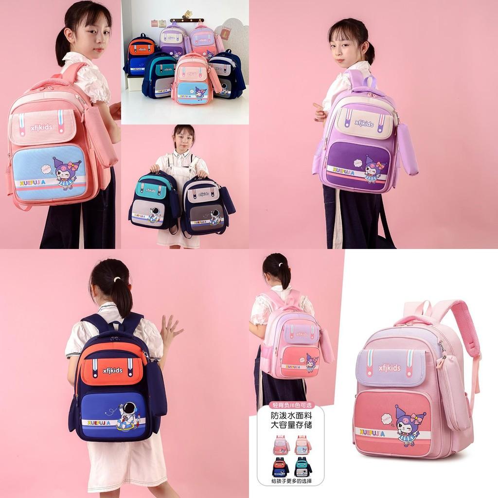 Character Lovely Cartoon Backpack For Boys And Girls Featuring Lightweight And Comfortable Design For Use School