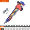 Allen Key Set L Wrench Kit For Allen Screw 9PCS Long Arm Hex Key Set 1.5mm To 10mm Hexagon Spanner Hand Tools For Bicycle Repair Thread Lock3