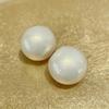 Open Smile Cherry-Flavored Pearls-like Earrings - New Design for The New Year - Festive and Retro Style - Slimming Effect - Versatile Accessories